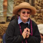 Anne at village
