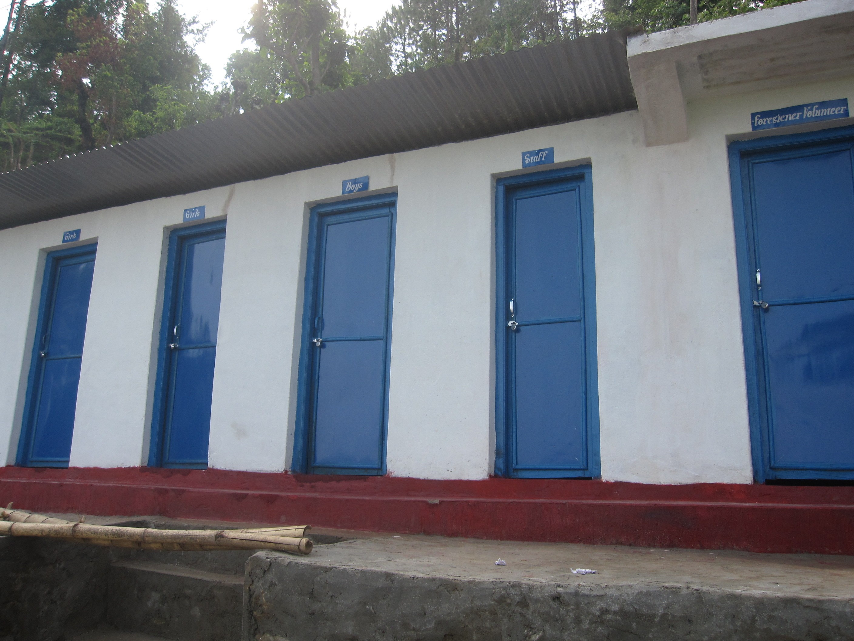 Gorkha School Toilet Project Sambhav Nepal's Project
