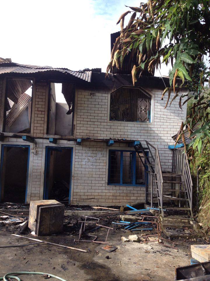 Bhairabi after Fire Accident