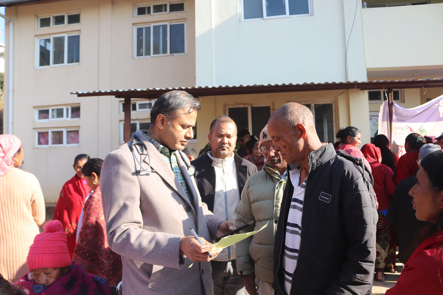 Mobile Health Camp, Sahid Lakhan Rural Municipality