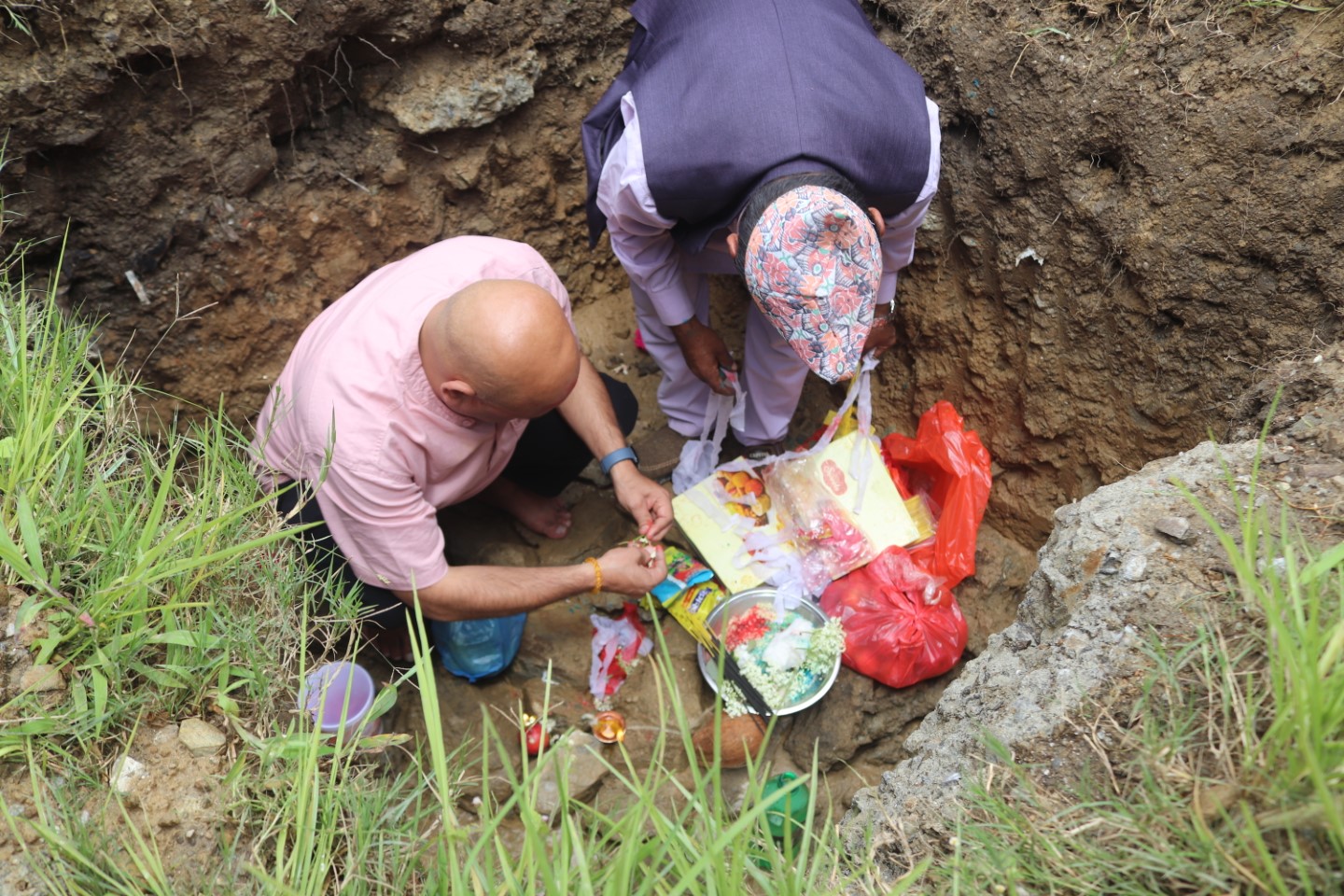 Shree Ganesh Secondary School Foundation Stone Laying